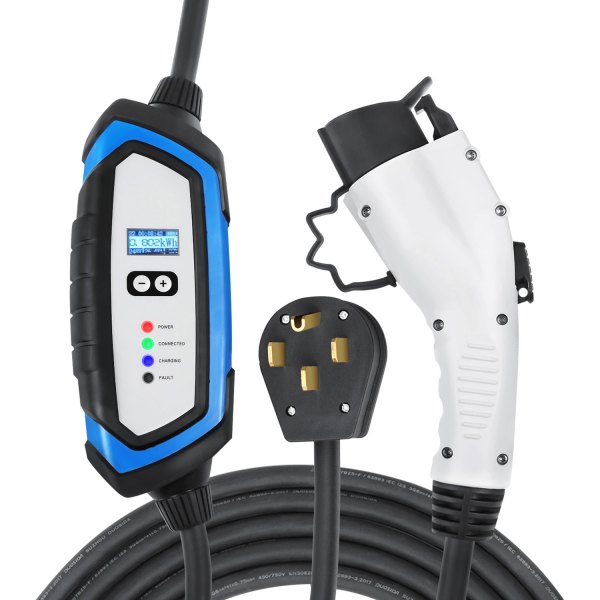 Lectron Level 1 / Level 2 Portable Tesla Charger Level 1 and Level 2 32  Amps/ EV Electric Vehicle Charging Station with 21-ft Cable in the Electric  Car Chargers department at
