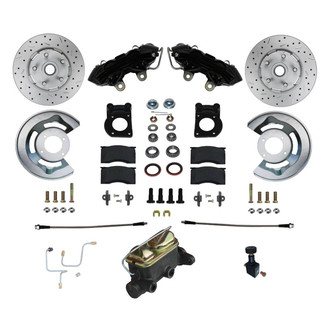 LEED Brakes® - Drilled and Slotted Front Disc Brake Conversion Kit