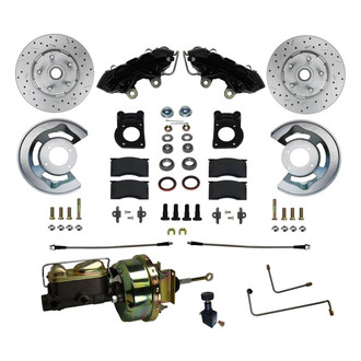 LEED Brakes® - Drilled and Slotted Front Disc Brake Conversion Kit