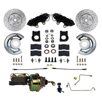 LEED Brakes® - Drilled and Slotted Front Disc Brake Conversion Kit