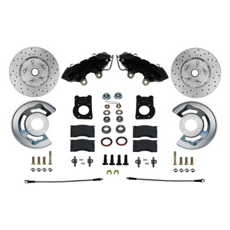 LEED Brakes® - Drilled and Slotted Front Disc Brake Conversion Kit