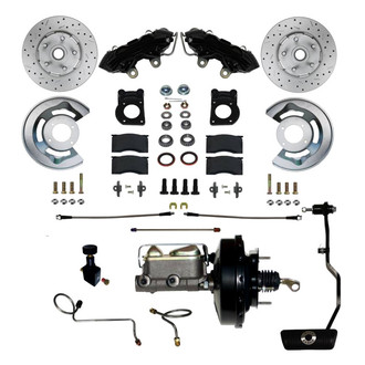 LEED Brakes® - Drilled and Slotted Front Disc Brake Conversion Kit