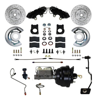 LEED Brakes® - Drilled and Slotted Front Disc Brake Conversion Kit