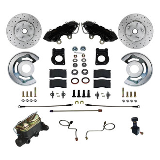 LEED Brakes® - Drilled and Slotted Front Disc Brake Conversion Kit