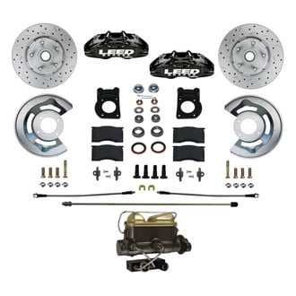LEED Brakes® - Drilled and Slotted Front Disc Brake Conversion Kit