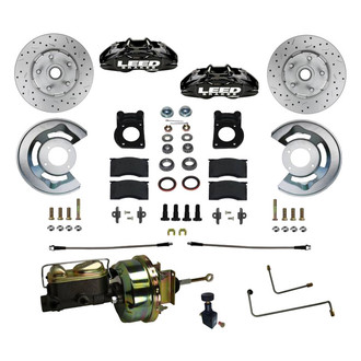 LEED Brakes® - Drilled and Slotted Front Disc Brake Conversion Kit