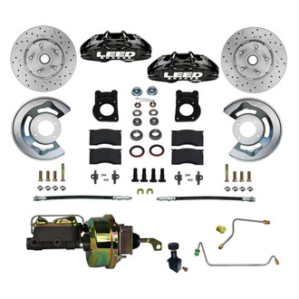 LEED Brakes® - Drilled and Slotted Front Disc Brake Conversion Kit