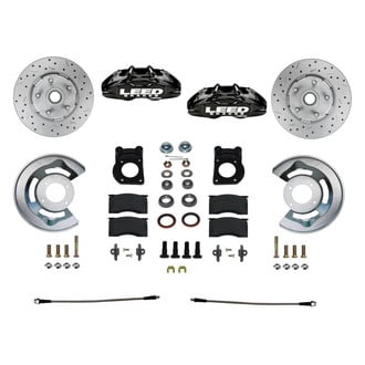 LEED Brakes® - Drilled and Slotted Front Disc Brake Conversion Kit