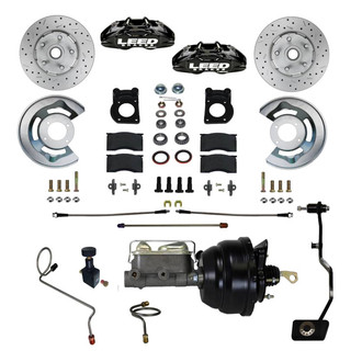 LEED Brakes® - Drilled and Slotted Front Disc Brake Conversion Kit