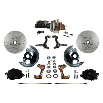 LEED Brakes® - Drilled and Slotted Front Disc Brake Conversion Kit
