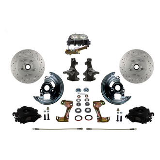 LEED Brakes® - Drilled and Slotted Front Disc Brake Conversion Kit