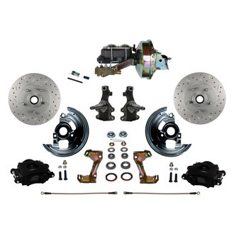 LEED Brakes® - Drilled and Slotted Front Disc Brake Conversion Kit