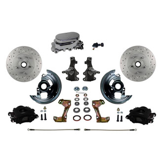 LEED Brakes® - Drilled and Slotted Front Disc Brake Conversion Kit