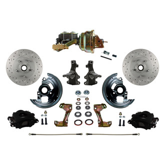 LEED Brakes® - Drilled and Slotted Front Disc Brake Conversion Kit