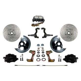 LEED Brakes® - Drilled and Slotted Front Disc Brake Conversion Kit