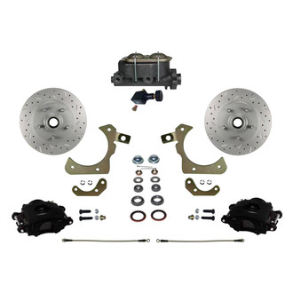 LEED Brakes® - Drilled and Slotted Front Disc Brake Conversion Kit