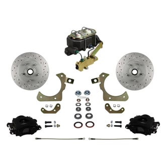 LEED Brakes® - Drilled and Slotted Front Disc Brake Conversion Kit