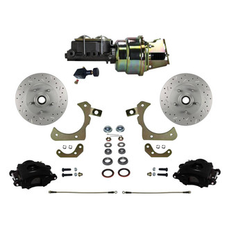 LEED Brakes® - Drilled and Slotted Front Disc Brake Conversion Kit