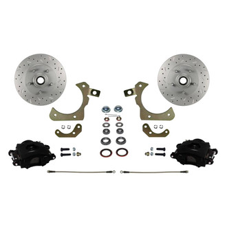 LEED Brakes® - Drilled and Slotted Front Disc Brake Conversion Kit