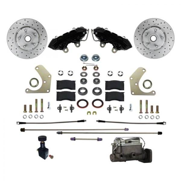  LEED Brakes® - Drilled and Slotted Front Disc Brake Conversion Kit