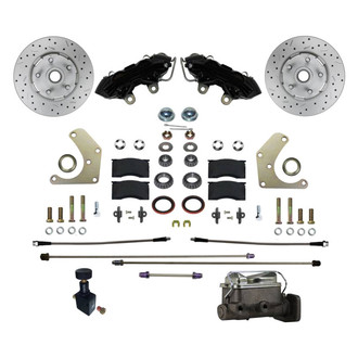 LEED Brakes® - Drilled and Slotted Front Disc Brake Conversion Kit
