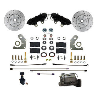 LEED Brakes® - Drilled and Slotted Front Disc Brake Conversion Kit