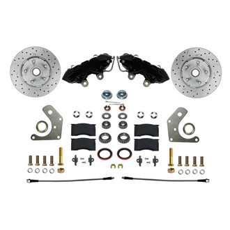 LEED Brakes® - Drilled and Slotted Front Disc Brake Conversion Kit