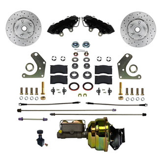 LEED Brakes® - Drilled and Slotted Front Disc Brake Conversion Kit
