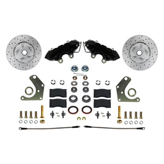 LEED Brakes® - Drilled and Slotted Front Disc Brake Conversion Kit