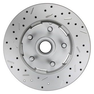 LEED Brakes® - Drilled and Slotted Front Disc Brake Conversion Kit