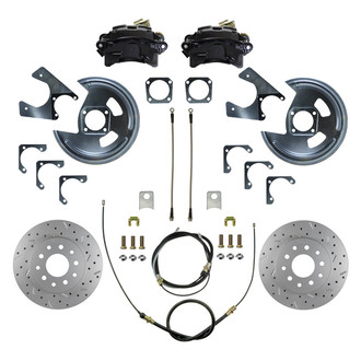 LEED Brakes® - Drilled and Slotted Rear Disc Brake Conversion Kit