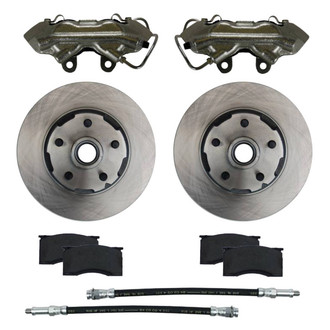 LEED Brakes® - Plain Front Disc Brake Conversion Kit