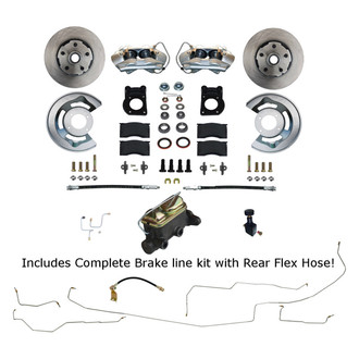 LEED Brakes® - Plain Front Disc Brake Conversion Kit