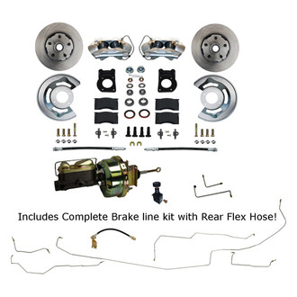 LEED Brakes® - Plain Front Disc Brake Conversion Kit