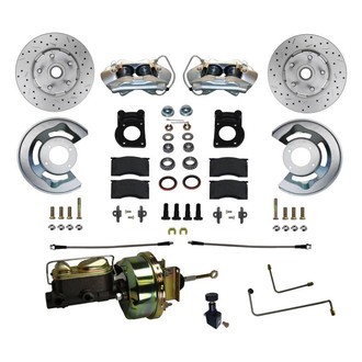 LEED Brakes® - Drilled and Slotted Front Disc Brake Conversion Kit