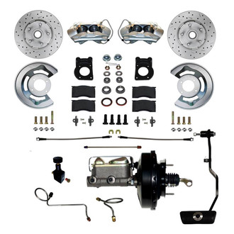 LEED Brakes® - Drilled and Slotted Front Disc Brake Conversion Kit