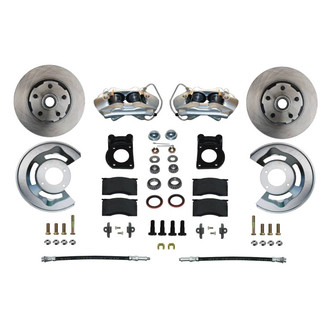 LEED Brakes® - Plain Front Disc Brake Conversion Kit