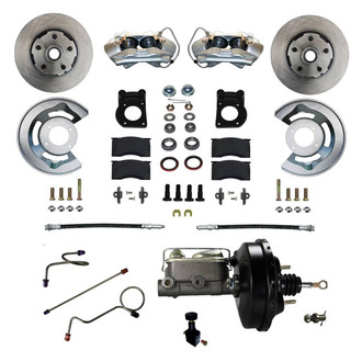 LEED Brakes® - Plain Front Disc Brake Conversion Kit