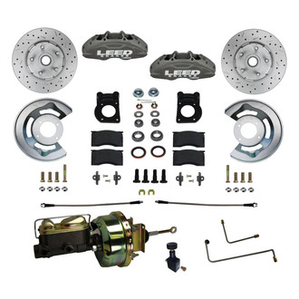 LEED Brakes® - Drilled and Slotted Front Disc Brake Conversion Kit