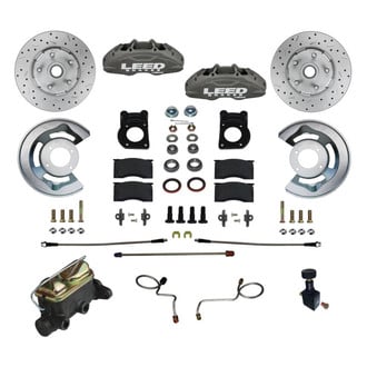 LEED Brakes® - Drilled and Slotted Front Disc Brake Conversion Kit