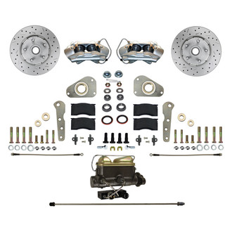 LEED Brakes® - Drilled and Slotted Front Disc Brake Conversion Kit