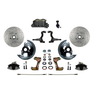 LEED Brakes® - Drilled and Slotted Front Disc Brake Conversion Kit