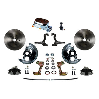 LEED Brakes® - Plain Front Disc Brake Conversion Kit