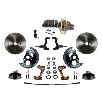 LEED Brakes® - Plain Front Disc Brake Conversion Kit