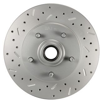 LEED Brakes® - Drilled and Slotted Front Disc Brake Conversion Kit