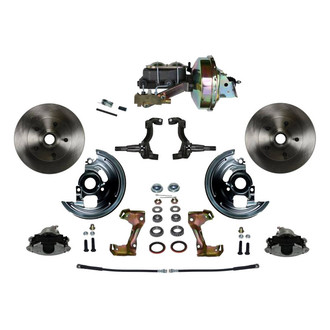 LEED Brakes® - Plain Front Disc Brake Conversion Kit