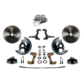 LEED Brakes® - Plain Front Disc Brake Conversion Kit