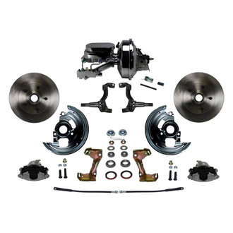 LEED Brakes® - Plain Front Disc Brake Conversion Kit