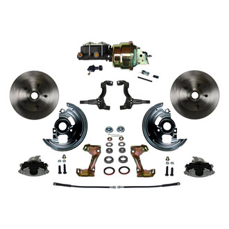 LEED Brakes® - Plain Front Disc Brake Conversion Kit