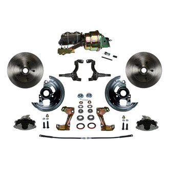 LEED Brakes® - Plain Front Disc Brake Conversion Kit